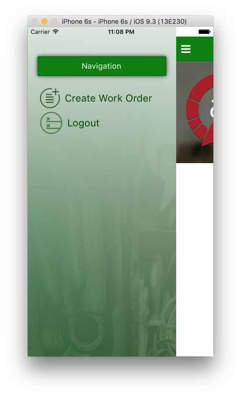 AsTech navigation menu