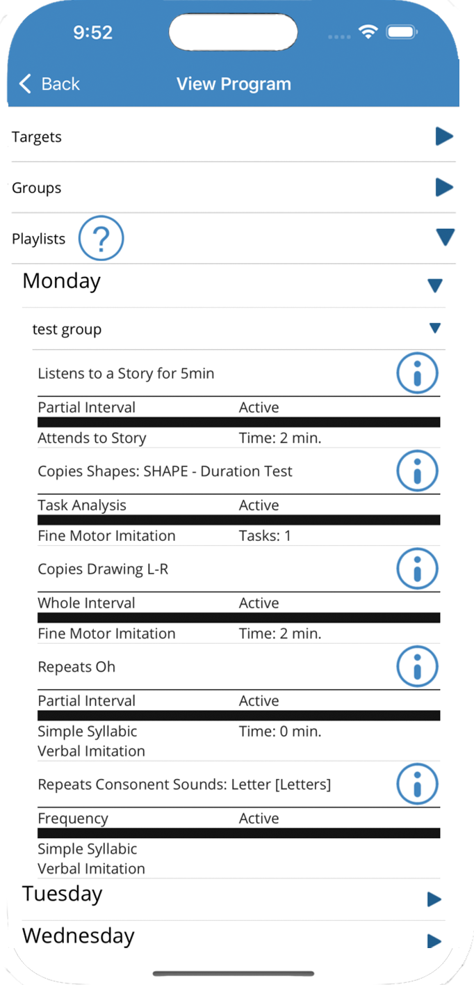 ATrack view program