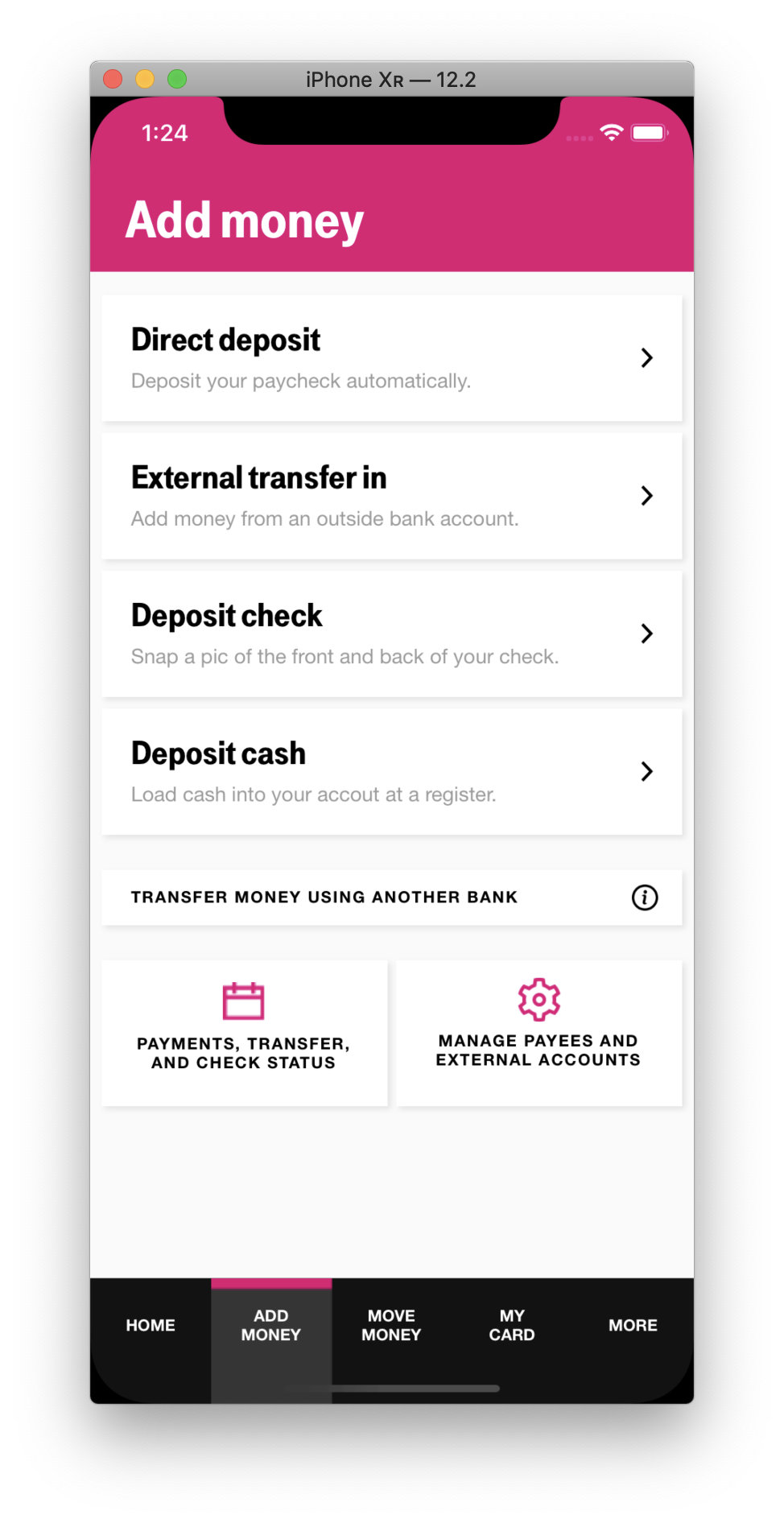 T-Mobile Money add money