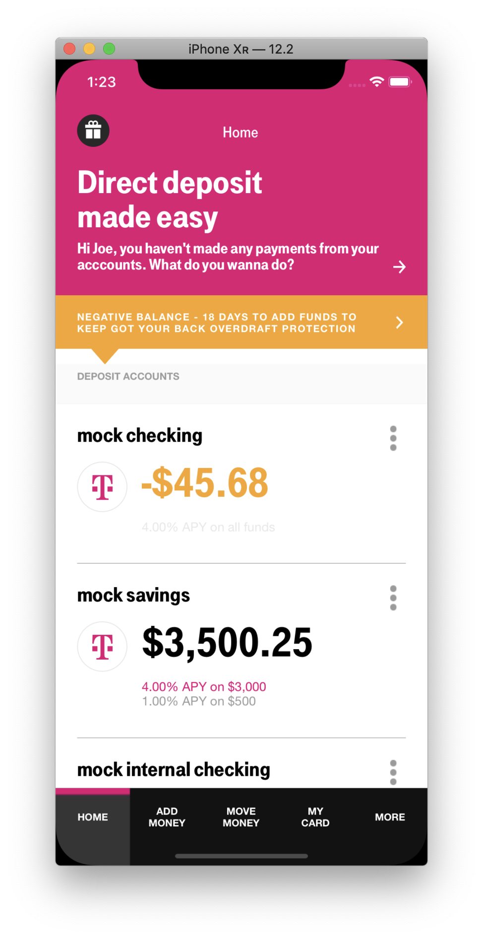 T-Mobile Money direct deposit
