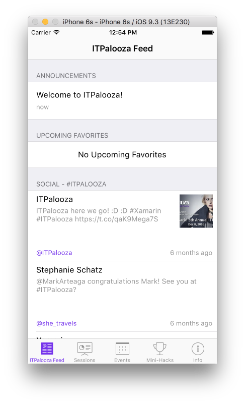 ITPalooza Feed