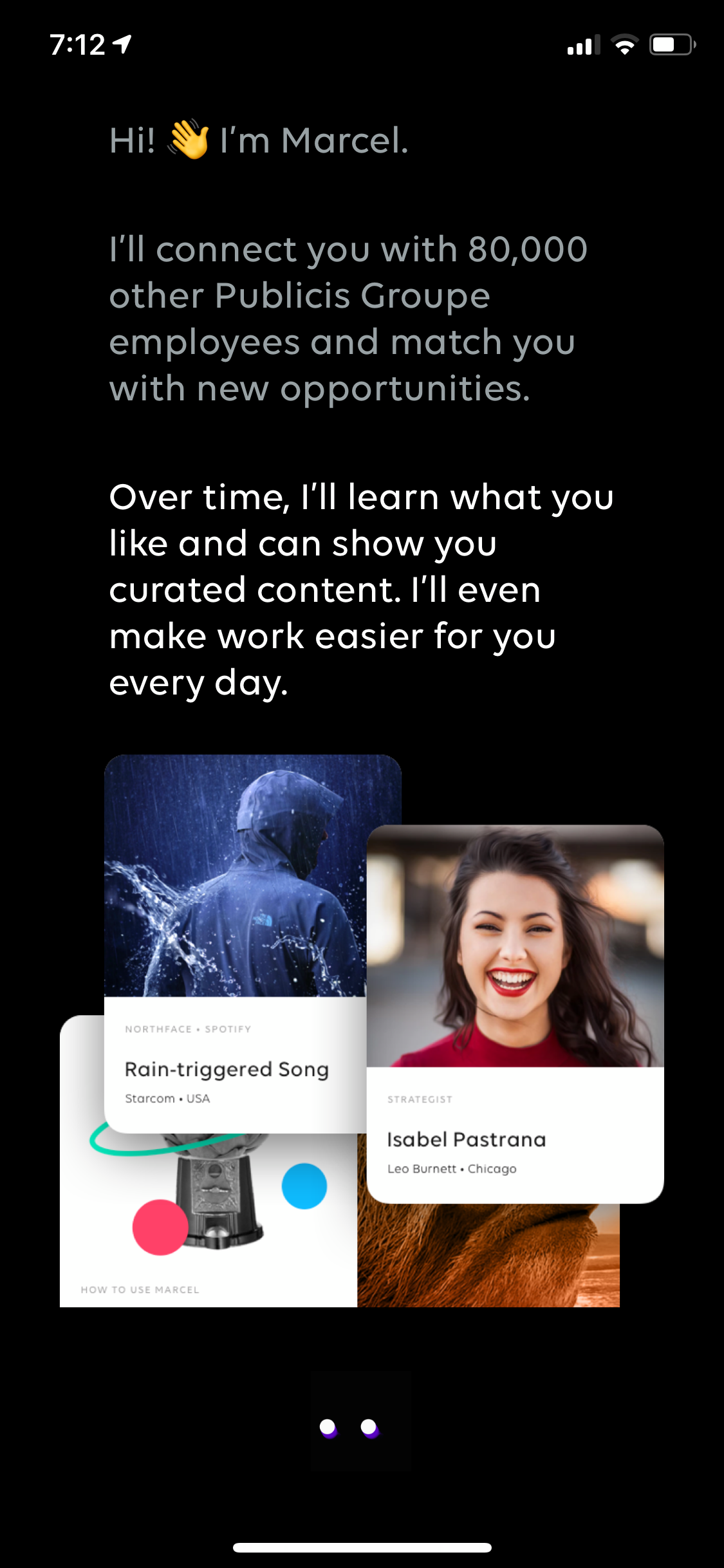 Marcel intro — connecting 80,000 Publicis Groupe employees