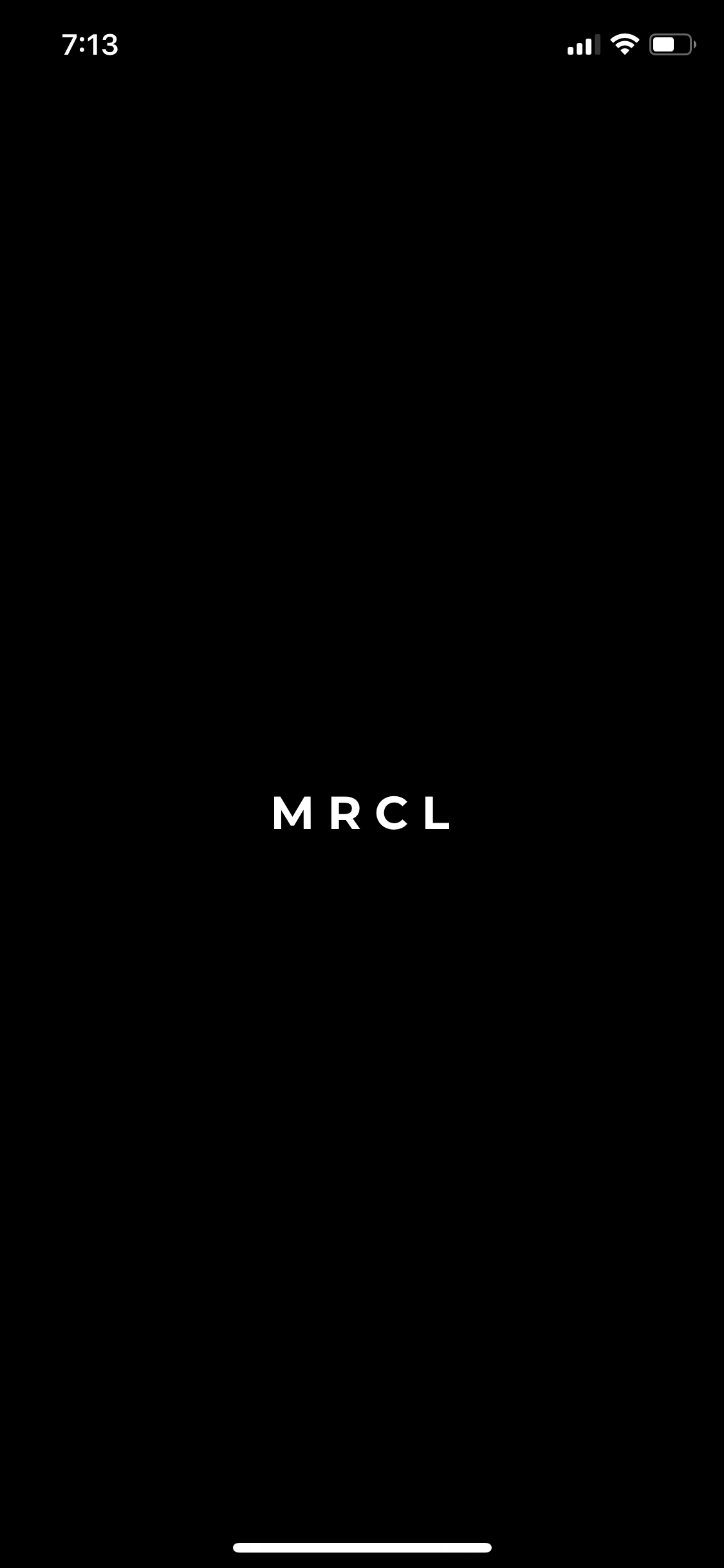 Marcel MRCL splash screen