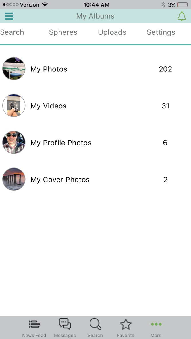 Moji photo albums