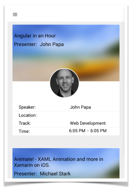 Session details